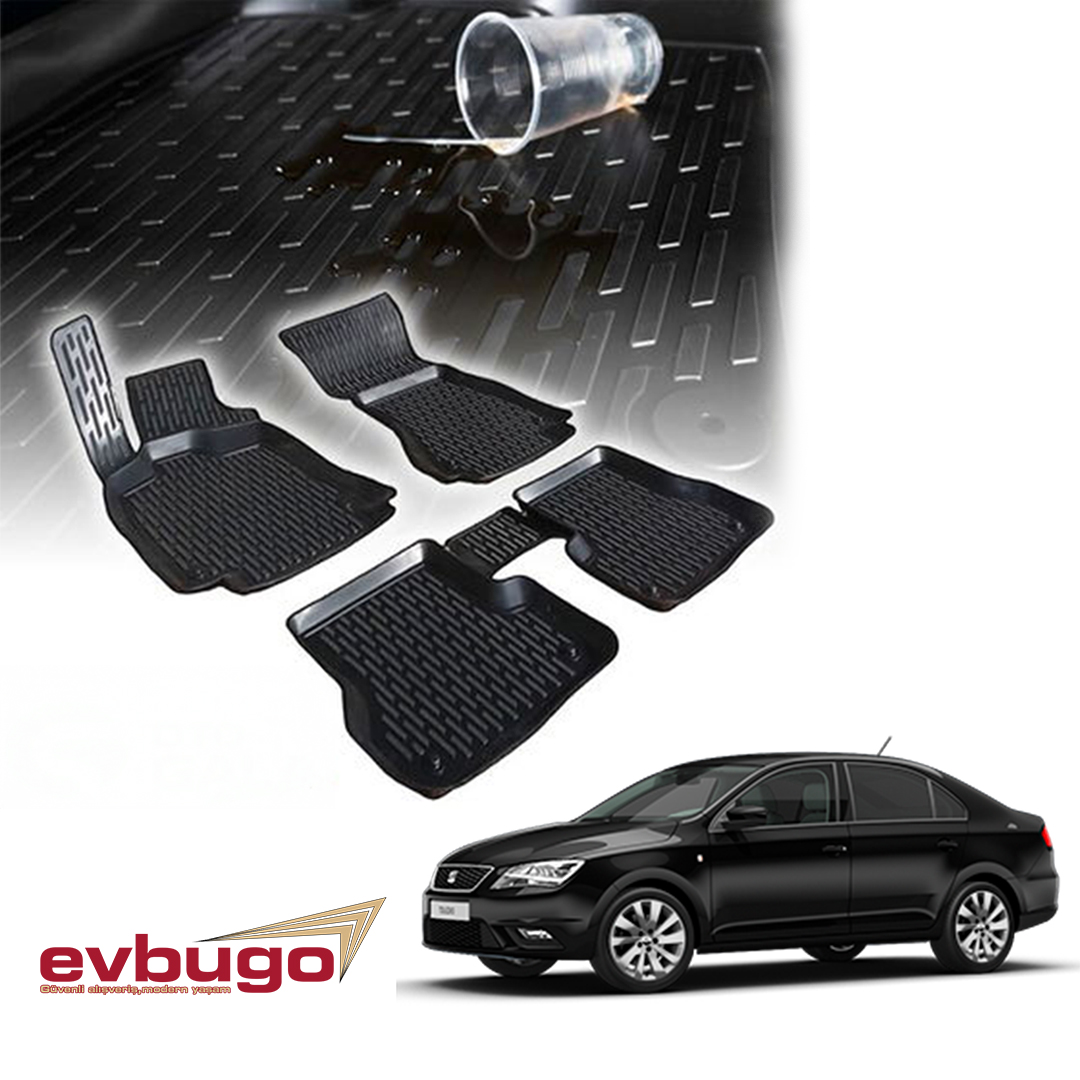 3D PASPAS SİYAH SEAT TOLEDO 1999--2006